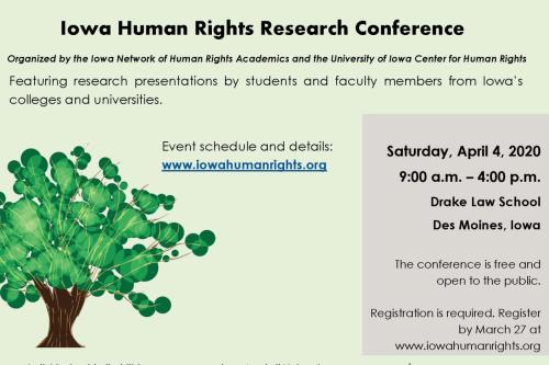 April 4 human rights conf.